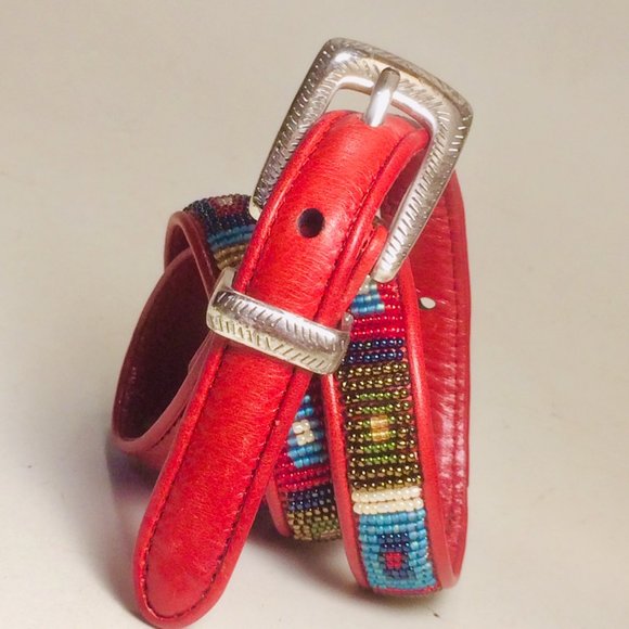 Brighton Beaded Western Native American Belt main image 10